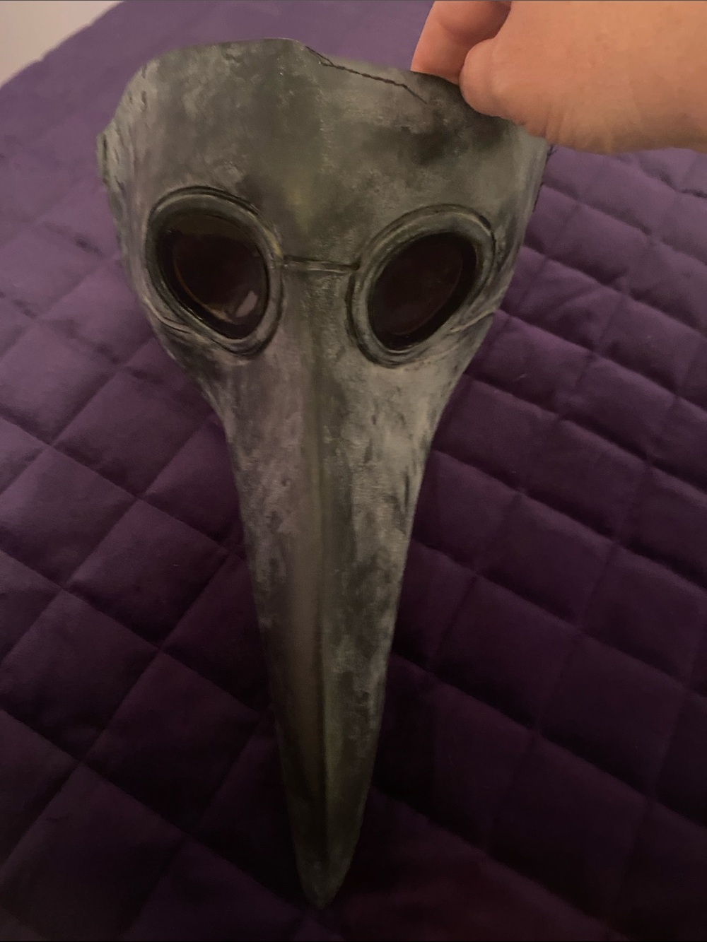 Plague Doctor Style Mask - Black